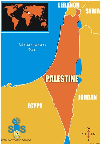 PA Map: Israel Eradicated